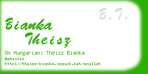 bianka theisz business card